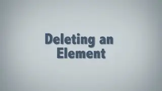 Deleting an Element