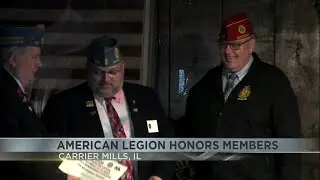 American Legion honors active members in Carrier Mills