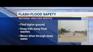 Flash flood season begins today