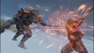Deflect Only Great Shinobi Owl vs Lone Shadow Masanaga: Sekiro Boss vs Boss