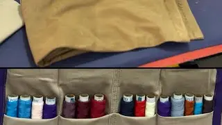 DIY Old Pants Upcycle | Creative Thread Organizer Idea | Tailoring Hacks