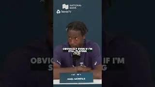 Gael Monfils Says Goodbye To Toronto 🫶🥺