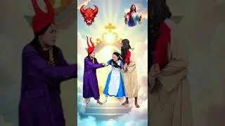Jesus saves people from evil Satan. #Kingdomofhope #Jesus #Christ