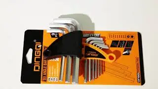 9PCS HEX KEY  &bull;ART:17120A,17121A,17122A