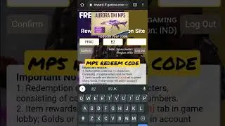 AURORA ONI MP5 REDEEM CODE | S4 SUJAL