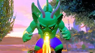 Lego Marvels Avengers How to Unlock Fin Fang Foom in Manhattan