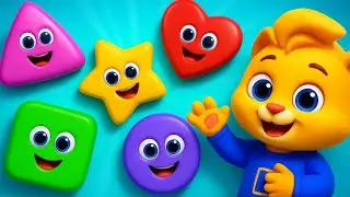 Shapes song for kids | learning colors for toddlers | learn shapes video | english rhymes for babies