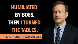 HUMILIATED  BY BOSS. THEN I TURNED  THE TABLES.