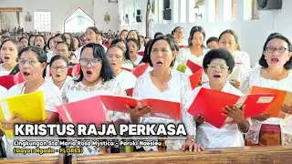 KRISTUS RAJA PERKASA - KOOR HARI RAYA NATAL 2024 LINGKUNGAN STA.MARIA ROSA MYSTICA #paroki #naesleu