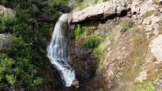 Hidden Water Falls Central Santa Monica Mountains.