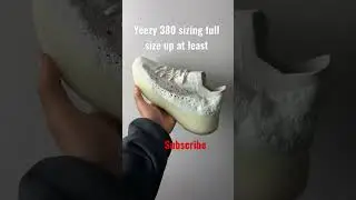 Советы по выбору размера Yeezy 380 calcite glow на Yeezy day #yeezyday