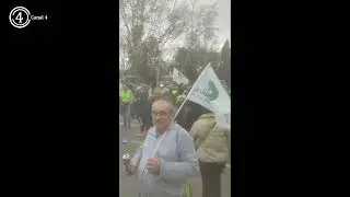 Agricultores de toda Espa&ntilde;a multitudinaria tractorada que ha tomado el centro de Madrid.