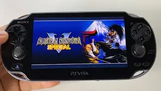 Samurai Shodown V | PS Vita handheld gameplay