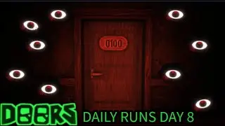 DOORS: Daily Runs - Full walkthrough (DAY 8)!!!!!!