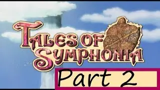 Tales of Symphonia Part 2 - Iselia, the Village of Oracles & Vidarr (Boss) (No commentary)