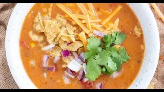 Vegan Tortilla Soup! (easy & flavorful) | plant.well