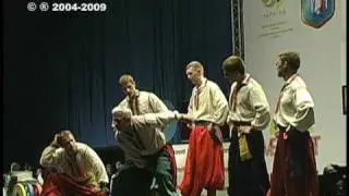 Kettlebell Juggling Show - European Weightlifting Championships   Ukraine Kiev May 2004