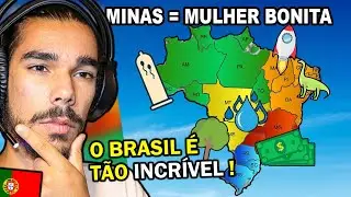 Português reage ao MELHOR de CADA ESTADO BRASILEIRO !