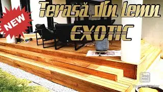 Cum sa faci o terasa din lemn exotic CUMARU (How to build  Deck  Cumaru exotic ) ✅✅✅👆👆👆
