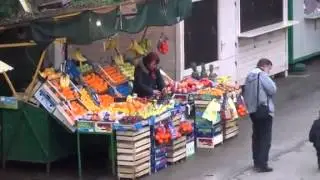 Markets in Pula, Croatia