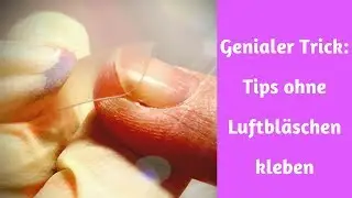 Tips kleben: Mit diesem Trick halten deine Tips garantiert