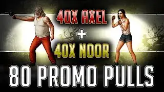 TWD RTS: 80 Promo Pulls, 40 x Axel & 40 x Noor! The Walking Dead: Road to Survival Diamond Tokens