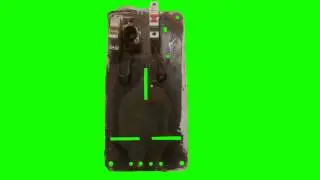 electric meter green screen royalty free footage