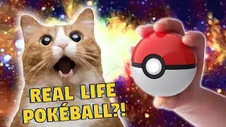 Real Life Pok&eacute;Ball?! Opening Pok&eacute;mon Cards & GIVEAWAY (Pok&eacute;Ball Raffle ✨)