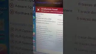 Удаление вирусов #malwarebytes #toolset #laptoprepair