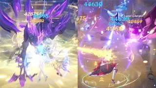 Geo-nimo: Zibai Lunar-Crystalize & Noelle Lunar-Quartz - UI-less Abyss