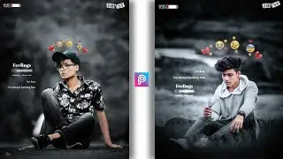 PicsArt Broken Heart Photo Editing Tutorial | Love Photo Editing | urban editz