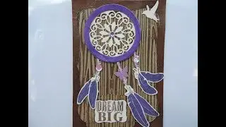 Dream Catcher Card #cardmaking #aliexpress