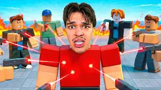 Tu dois TIRER Sans RIEN VOIR dans ce jeu Roblox ! (Blindshot)