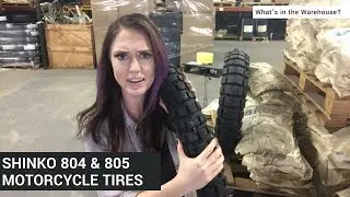 What's in the Warehouse: Shinko 804 & 805 Motorcycle Tires