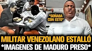 MILITAR VENEZOLANO ESTALLÓ DE EMOCIÓN POR IMÁGENES DE MADURO PRESO