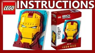 LEGO Instructions | Iron Man Instructions | 40535 | LEGO Brick Sketches 2022