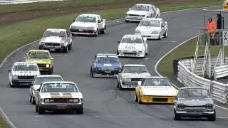 Group C & A handicap race Baskerville Historics 2022 Heritage Touring Cars