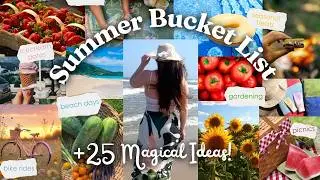 Summer isn't over YET! ☀️ Romanticize The Season with This Summer Bucket List + Cute Date Ideas