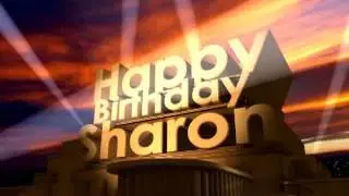 Happy Birthday Sharon
