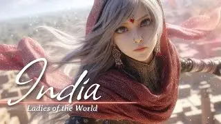 【ワールドレディース インド編 Animon版】 ～シャクティの微笑み～ 生成AI美女