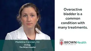 Overactive bladder is a common condition with many treatments.
