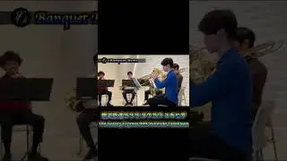 #shorts【金管五重奏】銀河鉄道９９９/タケカワ ユキヒデ -【Brass Quintet】The Galaxy Express 999/Yukihide Takekawa