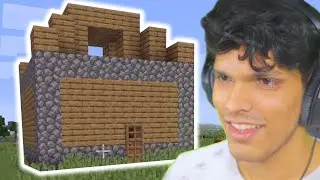i finally made a house in MINECRAFT