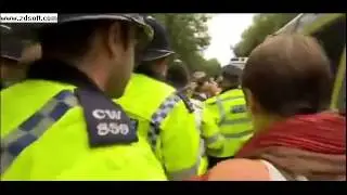 Fracking protests Green MP Caroline Lucas arrested near Balcombe  West Sussex 1