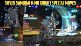 Silver Samurai & Mr Knight Special Moves - September 2025 Champions