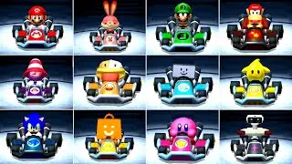 Mario Kart 7 - CTGP-7 1.6 - All Characters Showcase [2K 60FPS]