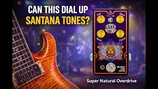 Santana Tones With the Super Natural Overdrive