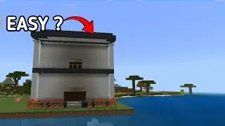 MINECRAFT MODERN DESIGN HOUSE||HOW TO MAKE MODERN HOUSE 🏡🏠