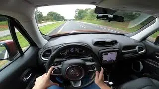 JEEP RENEGADE LONGITUDE 1.8 FLEX AT 2020 | TESTE EM RODOVIA