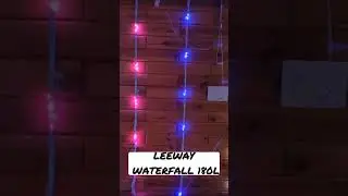 waterfall light 180LED